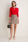 Chestnut Tabor A-Line Skirt