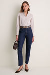 Taupe Bessette Button Down