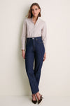 Taupe Bessette Button Down