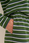 Forest Stripe Pique Wyatt Shorts