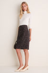 Speckled Tweed Dolan Pencil Skirt