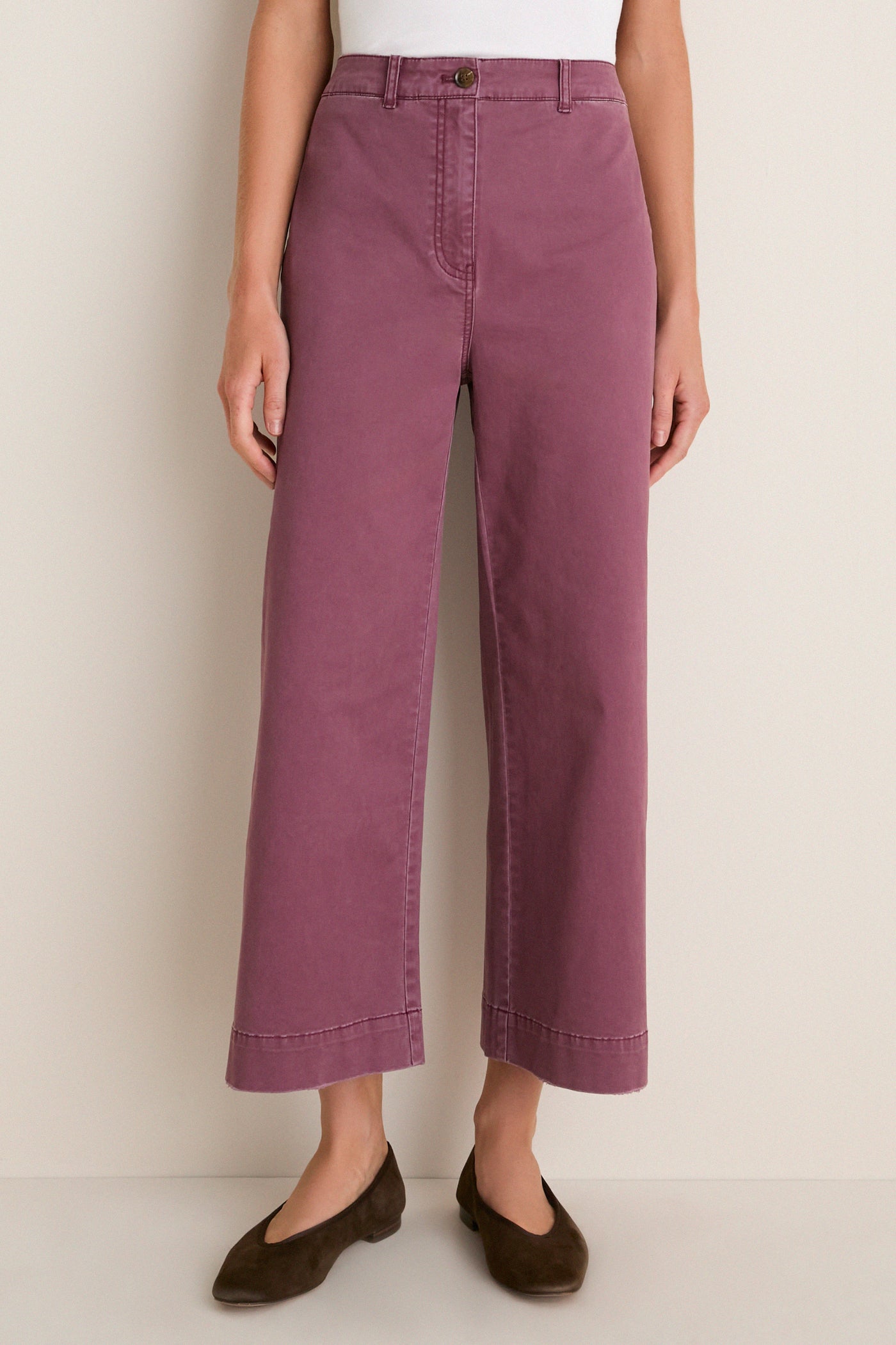 Purple Mauve Chino Florence Pants