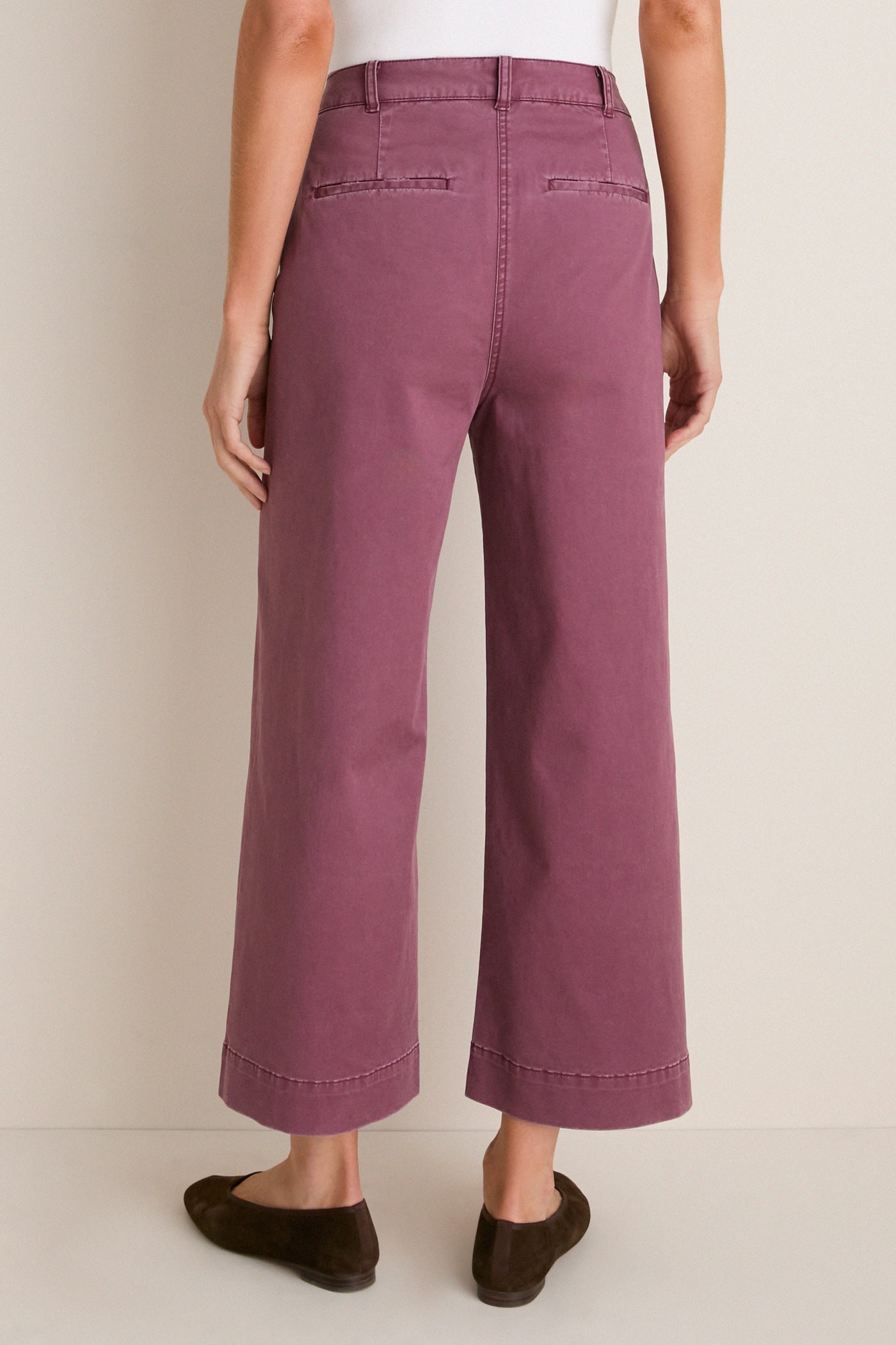 Purple Mauve Chino Florence Pants