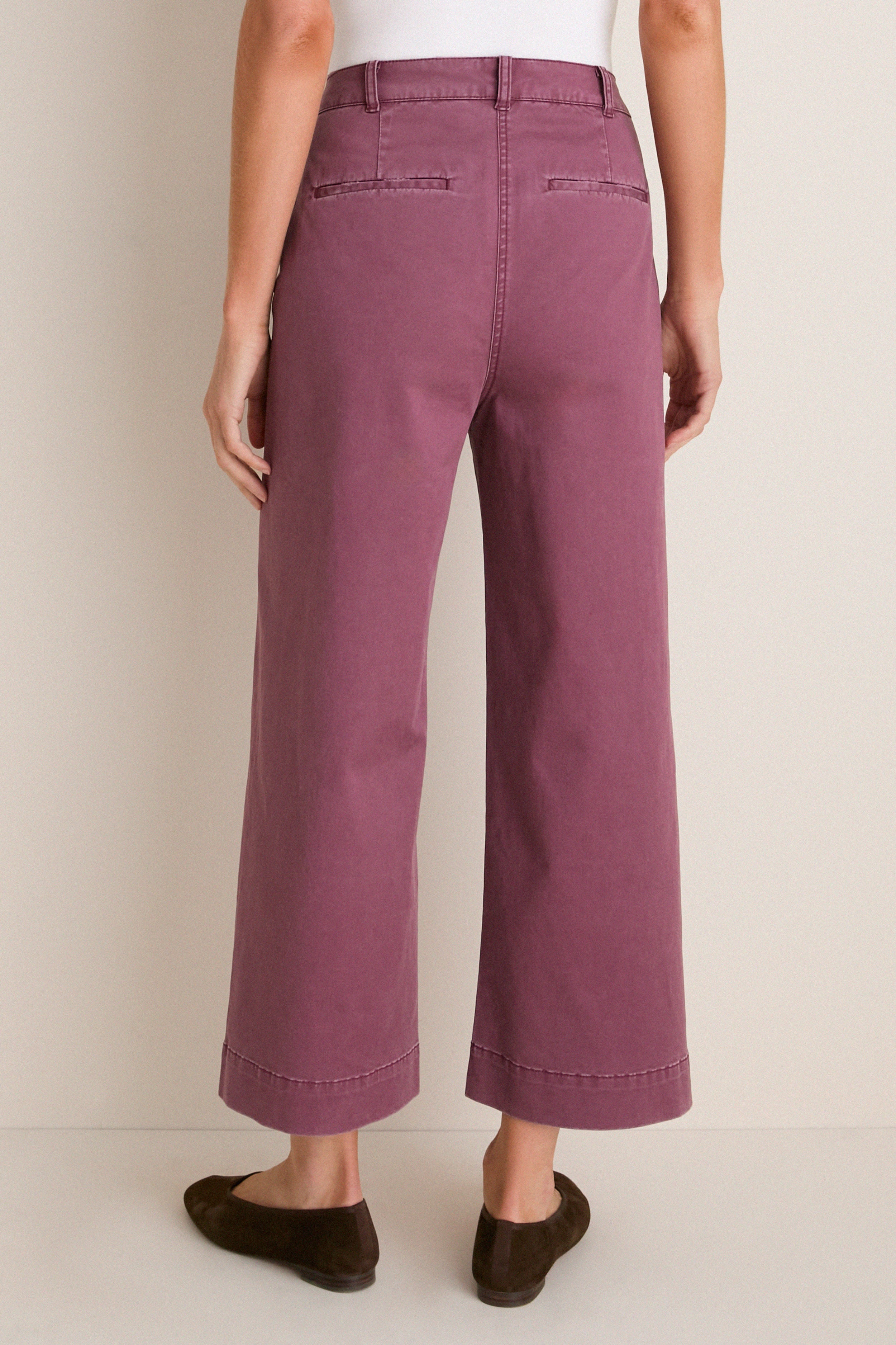 Purple Mauve Chino Florence Pants