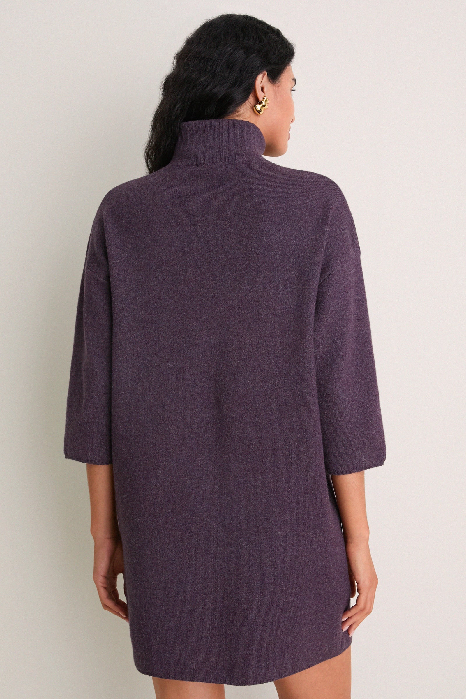 Marled Purple Vivianne Dress