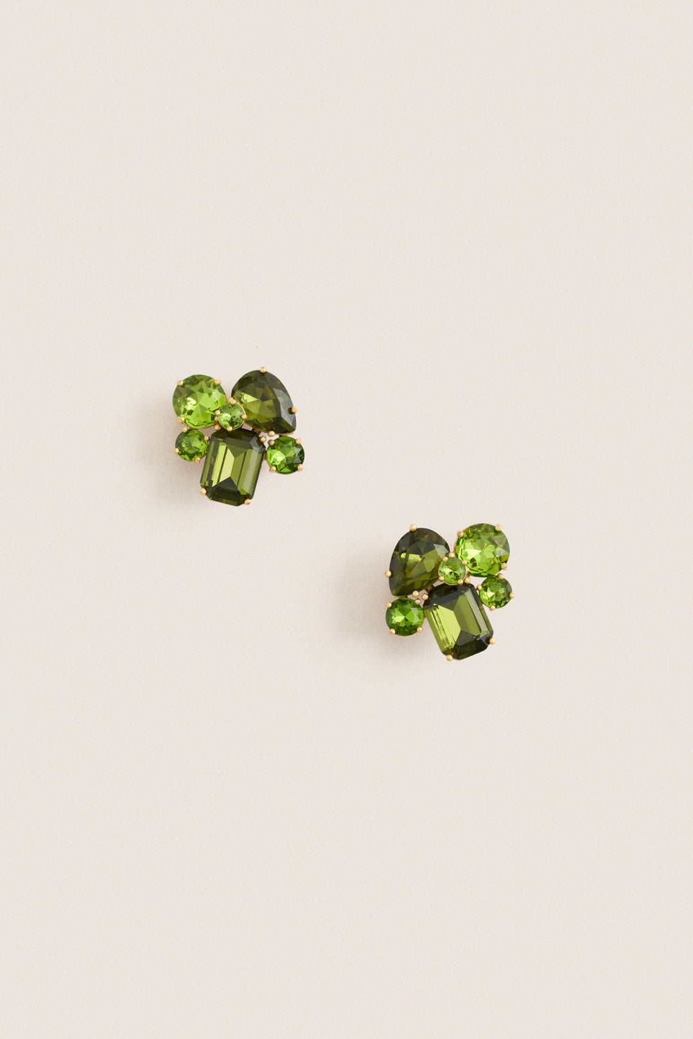 Moss Cluster Earrings
