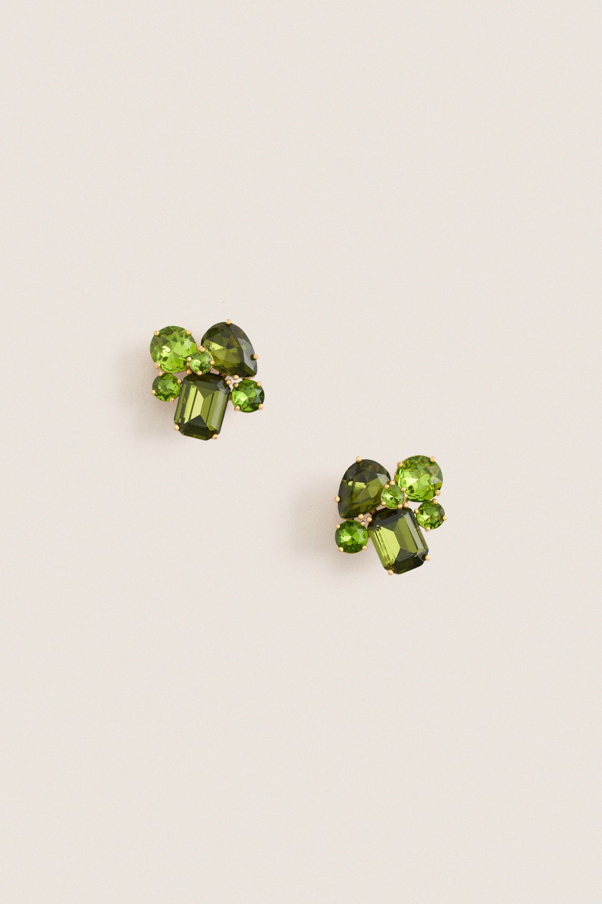 Moss Cluster Earrings