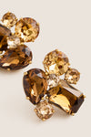 Chestnut Cluster Earrings