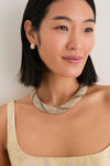 Sapphire and Crystal Collar Necklace