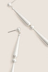Silver Drop Earrings