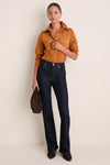 Tan Suede Redford Button Down