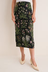 Wildflower Tapestry Jacquard Ellington Skirt
