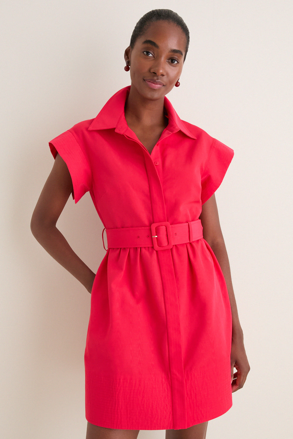 Red Mini Chloe Dress