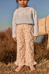 Cream Carnation Florali Pants