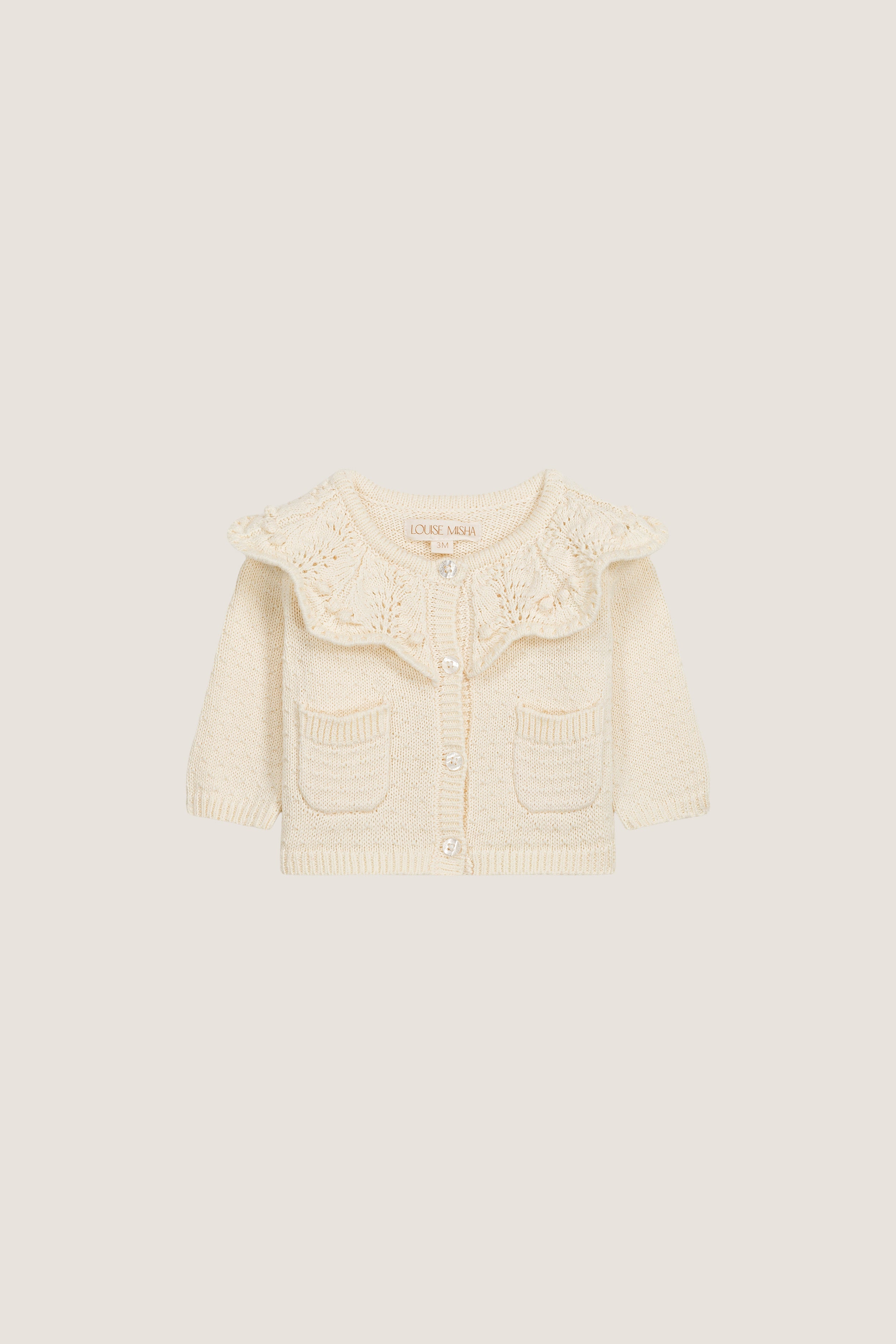 Cream Williane Cardigan and Leggings