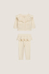 Cream Williane Cardigan and Leggings