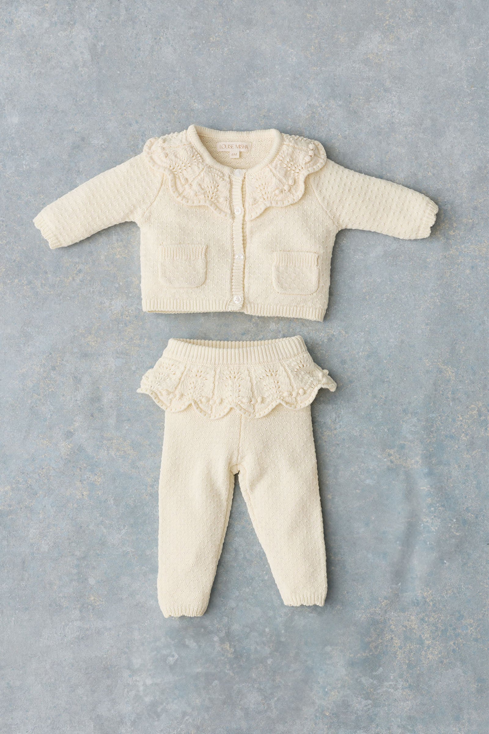 Cream Williane Cardigan and Leggings
