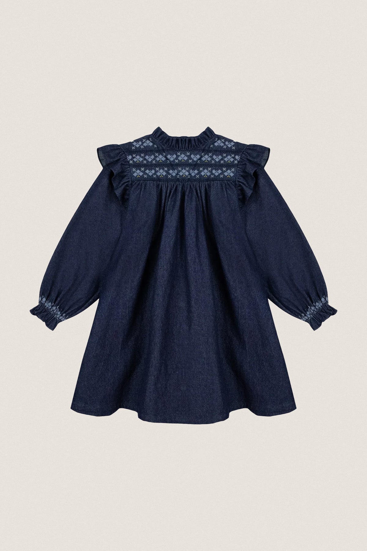 Navy Babouchka Dress