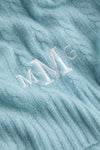 Light Blue Cashmere Blanket