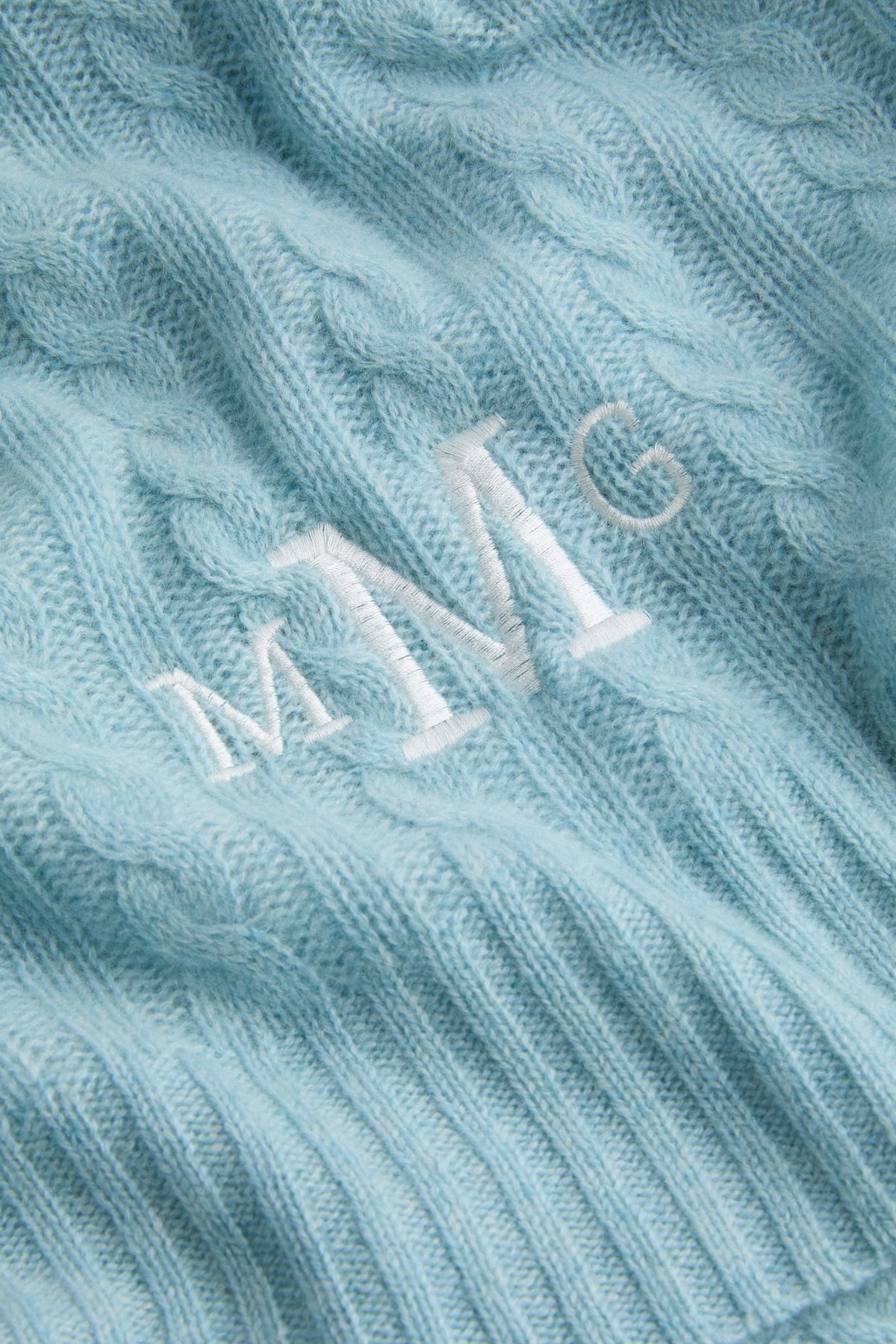 Light Blue Cashmere Blanket