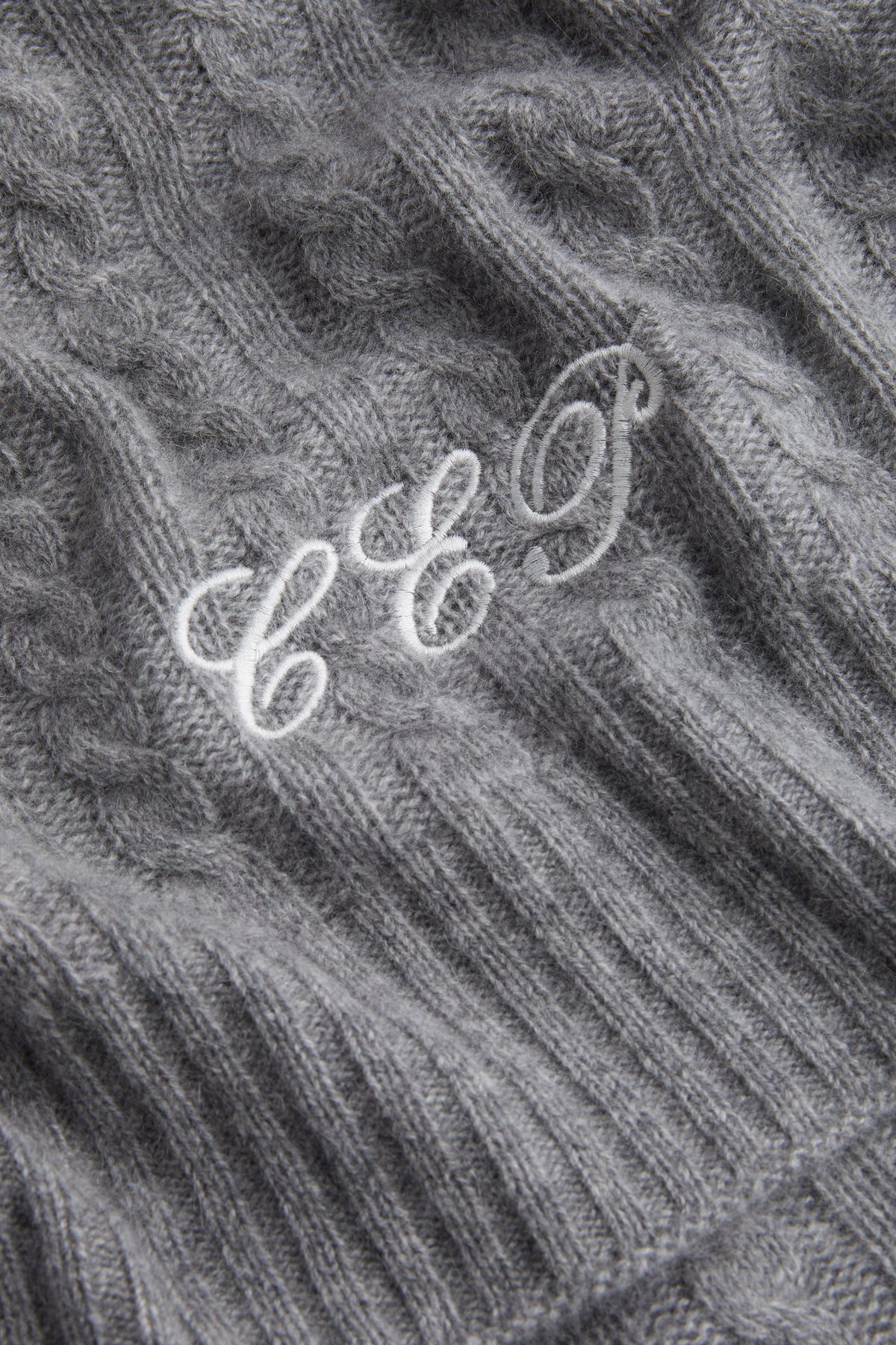 Gray Cashmere Blanket