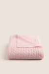 Baby Pink Cashmere Baby Blanket