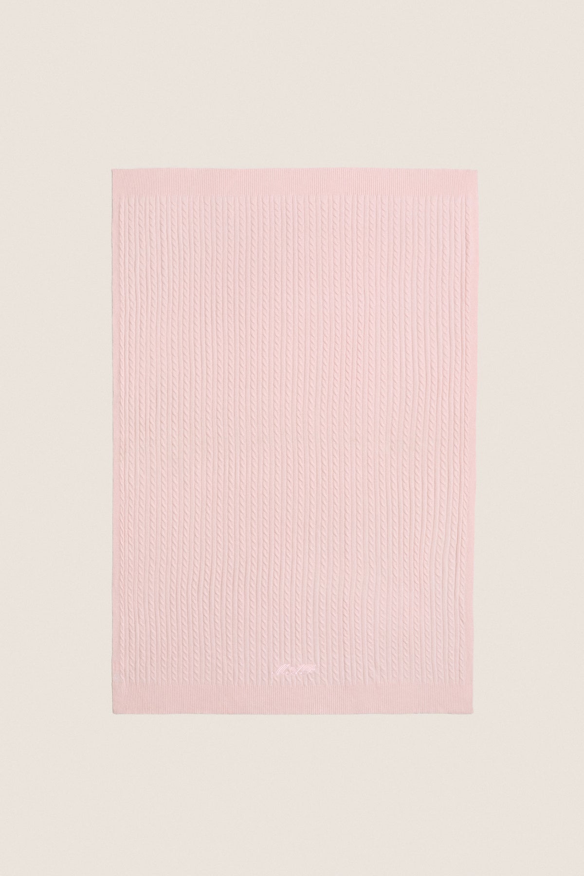 Baby Pink Cashmere Baby Blanket