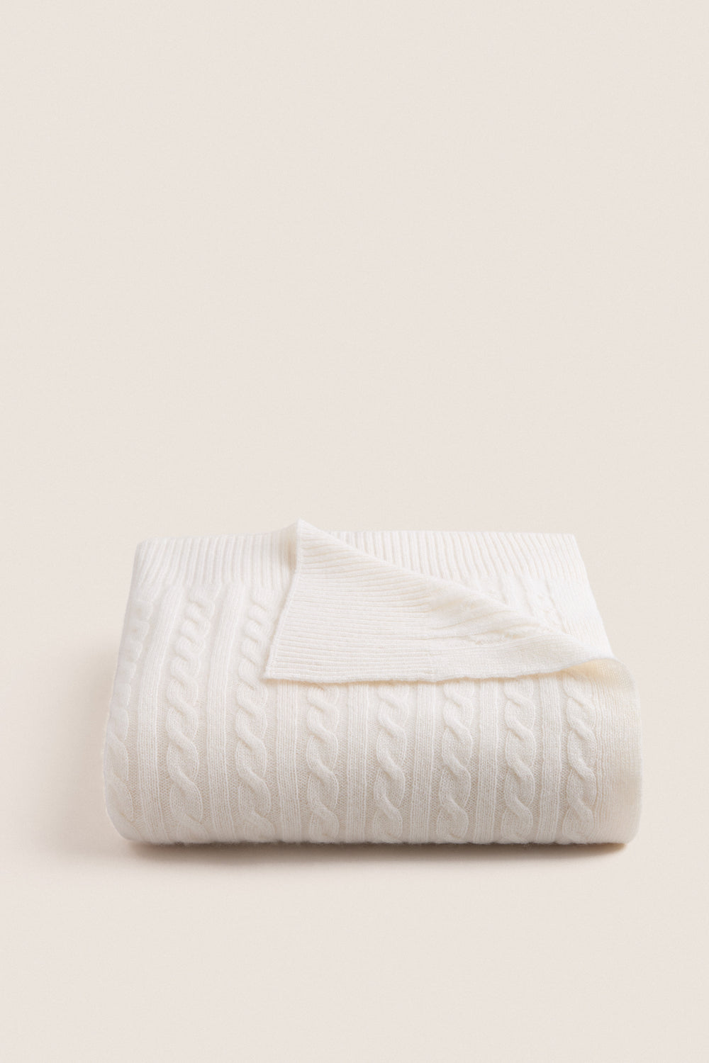 Cream Cashmere Baby Blanket