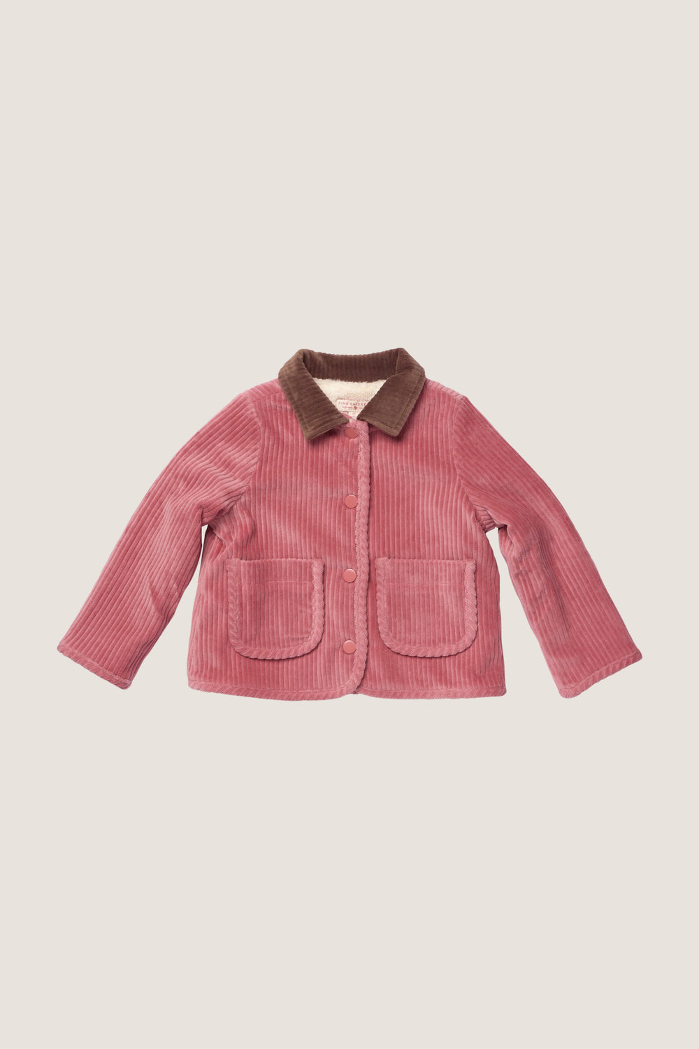 Pink Jace Plush Jacket