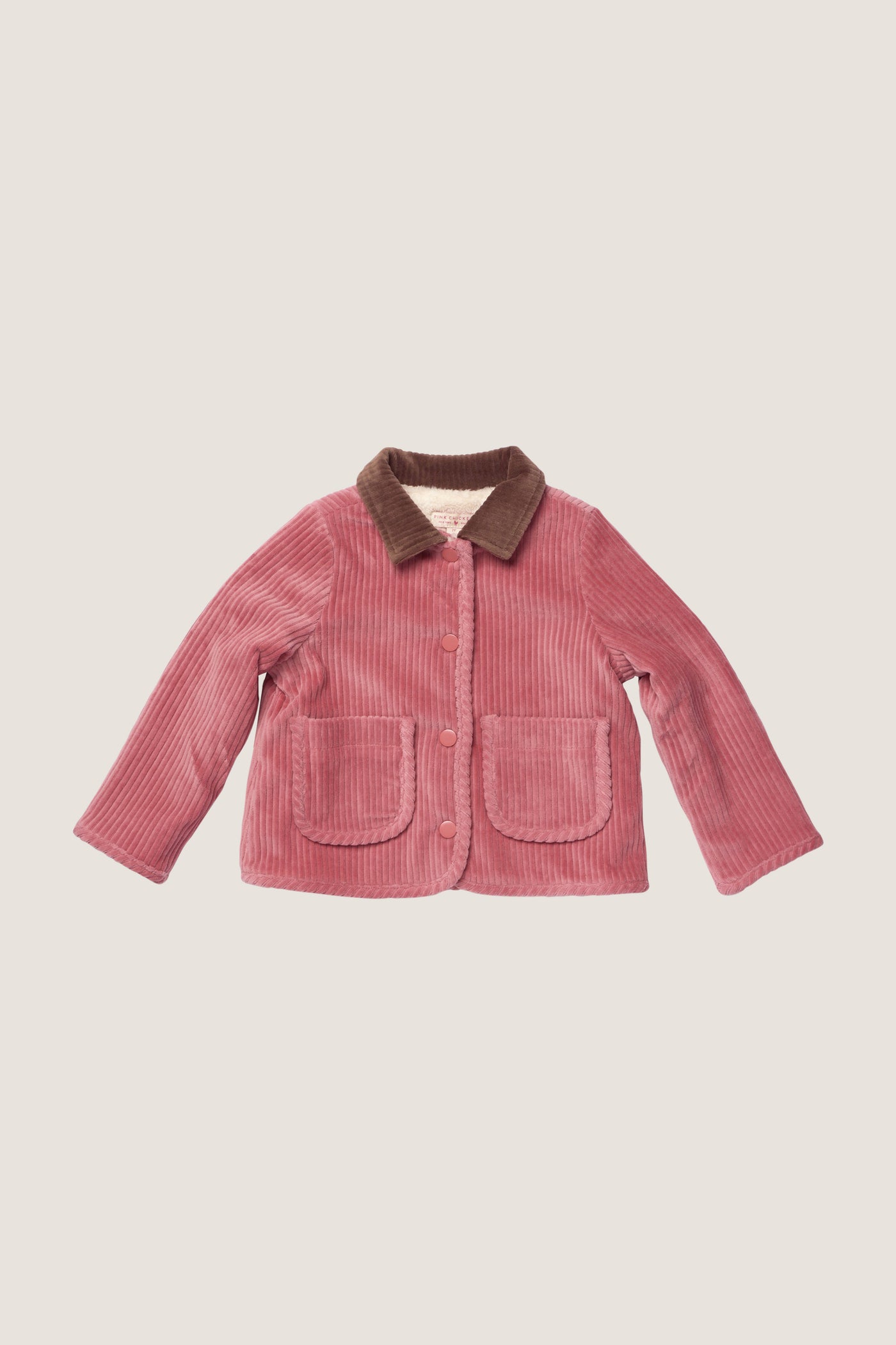 Pink Jace Plush Jacket
