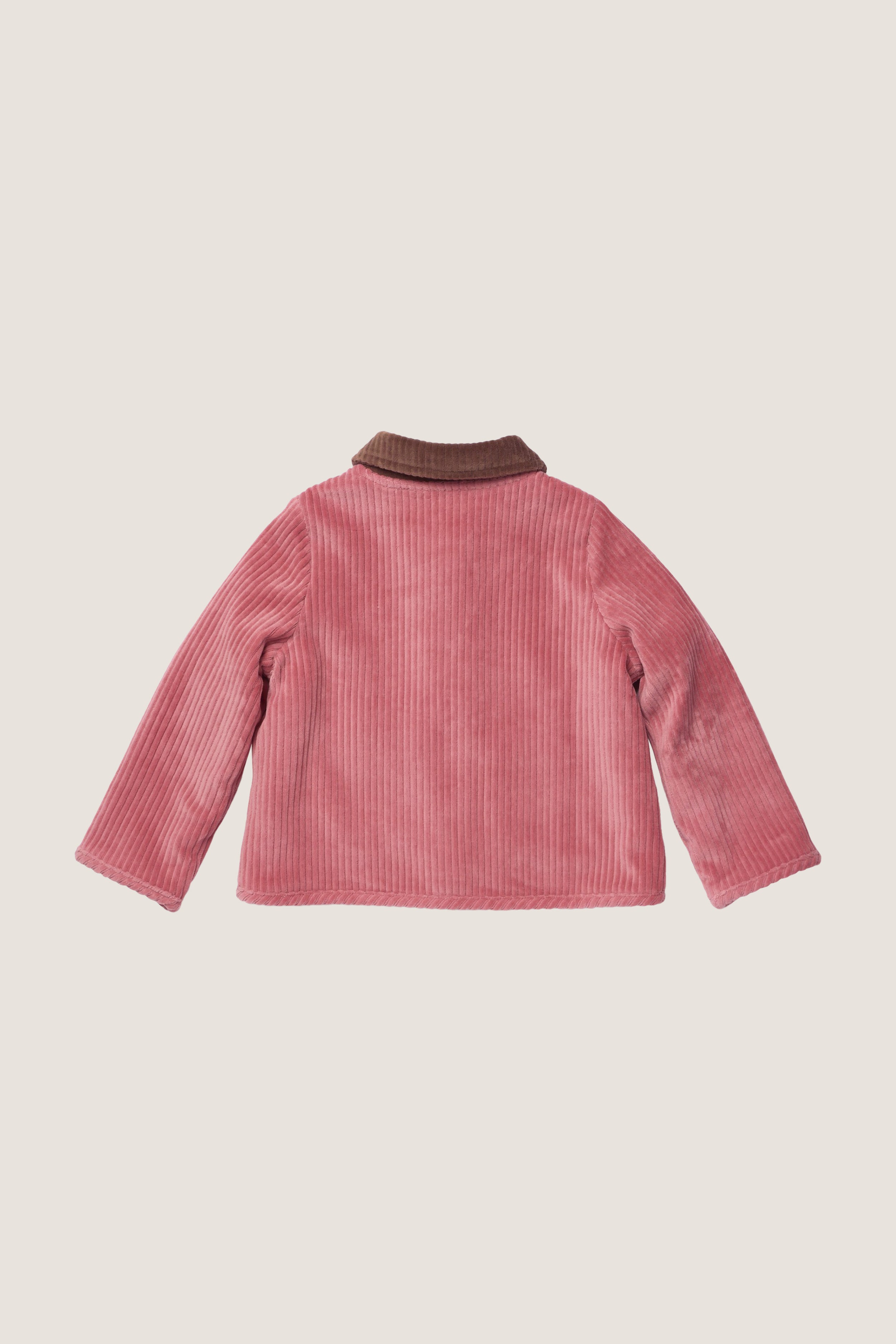 Pink Jace Plush Jacket