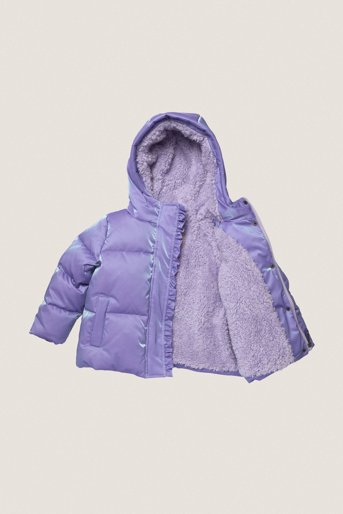 Lavender Ruffle Pete Puffer