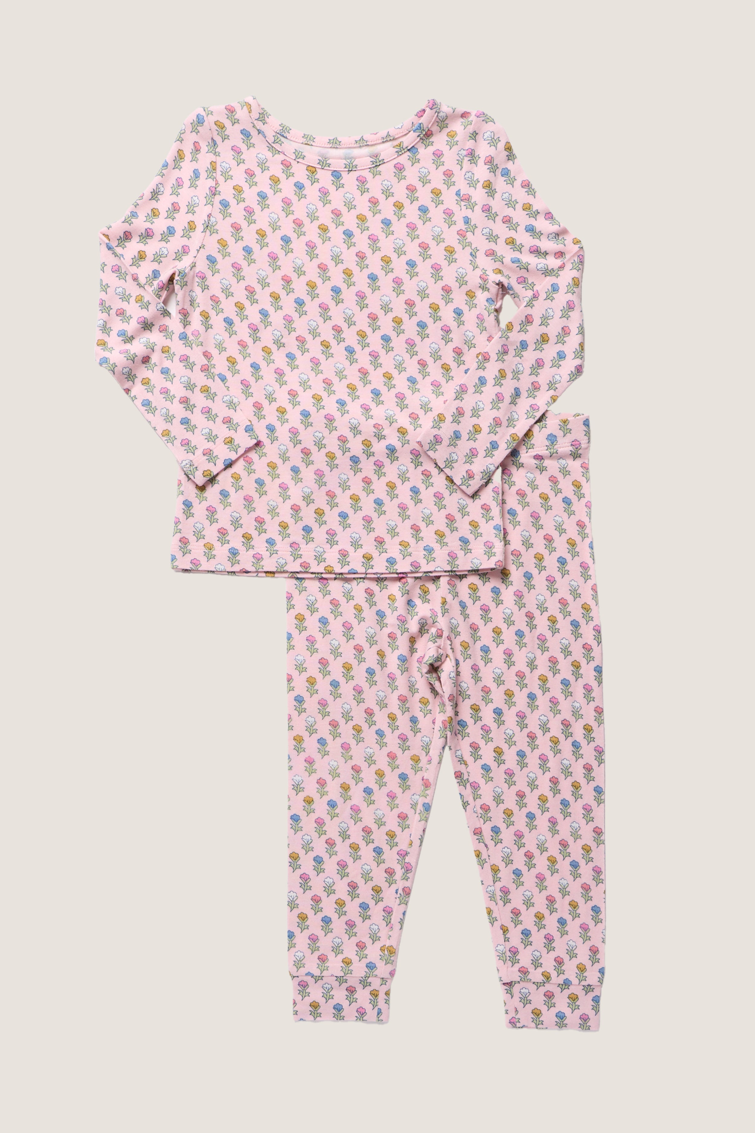 Pink Carnations Bamboo PJ Set