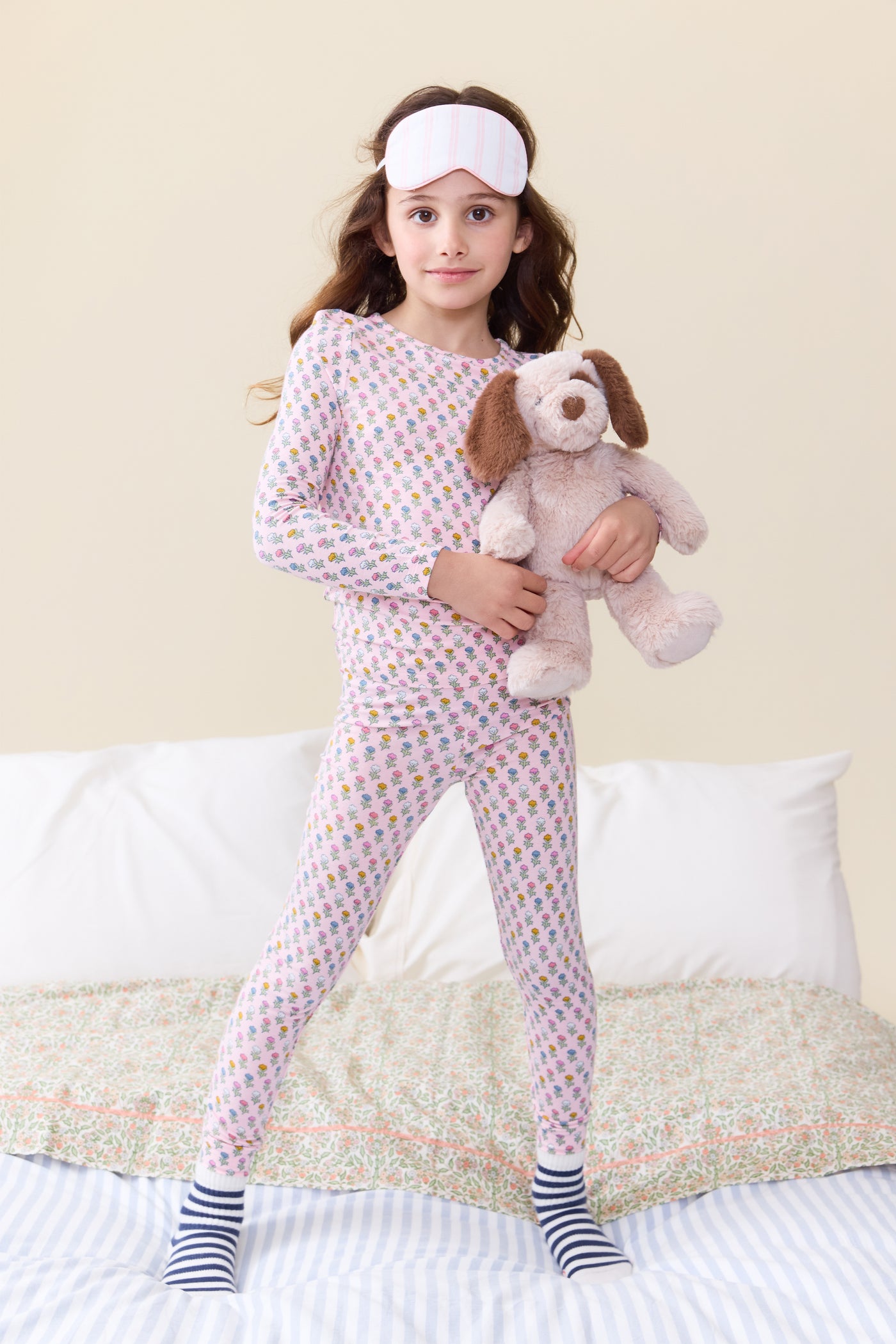 Pink Carnations Bamboo PJ Set
