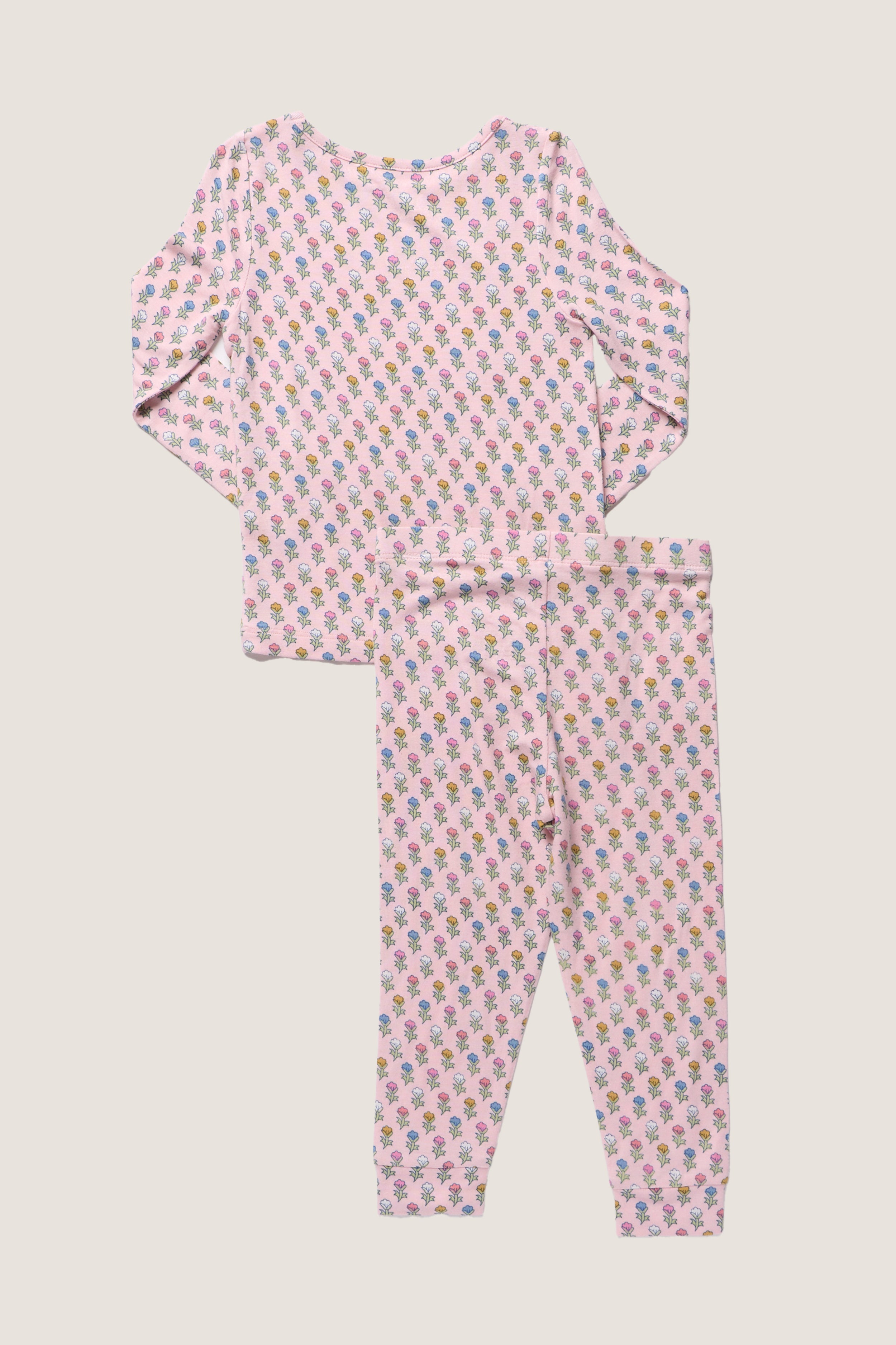 Pink Carnations Bamboo PJ Set