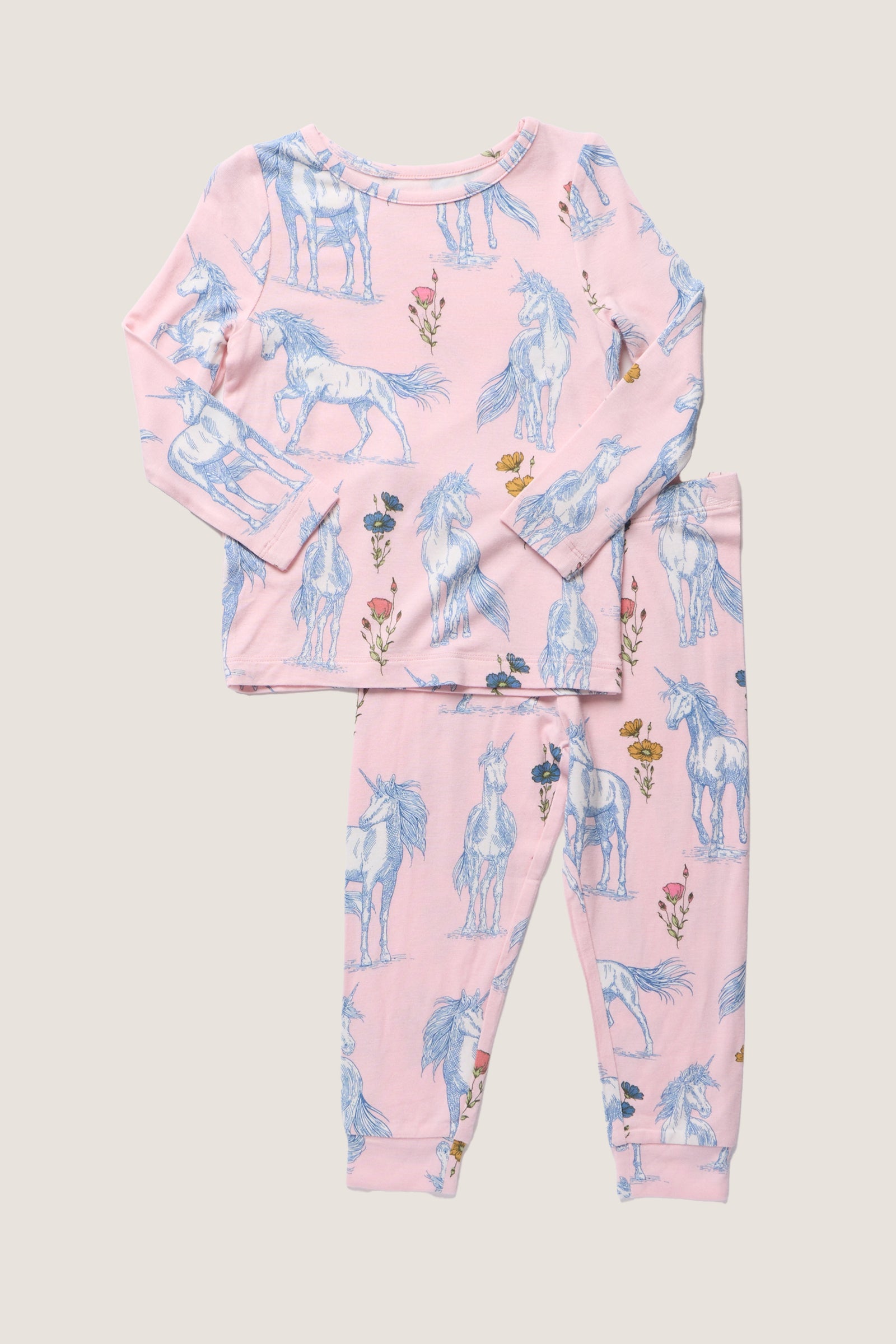 Unicorn Fields Bamboo PJ Set