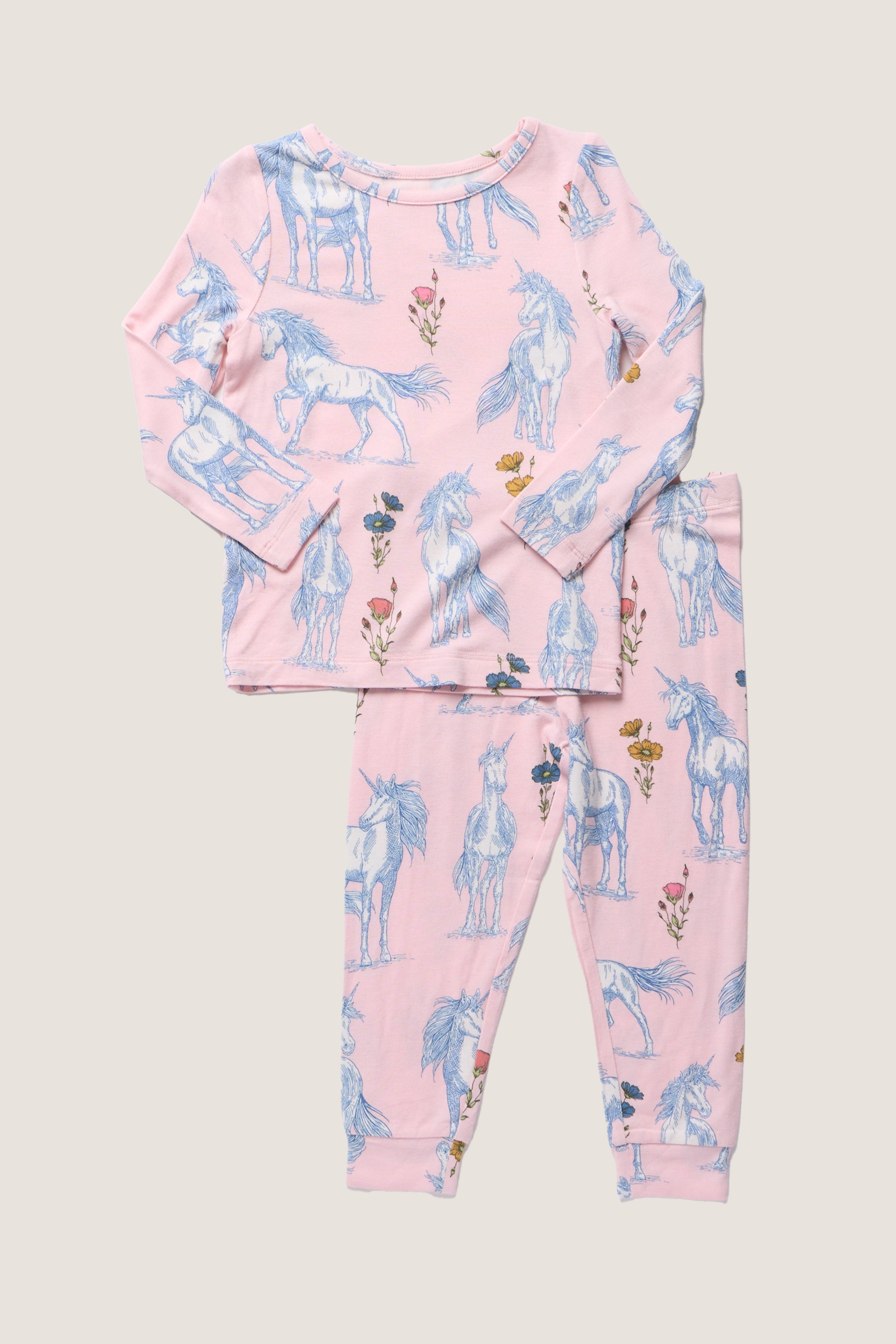 Unicorn Fields Bamboo PJ Set