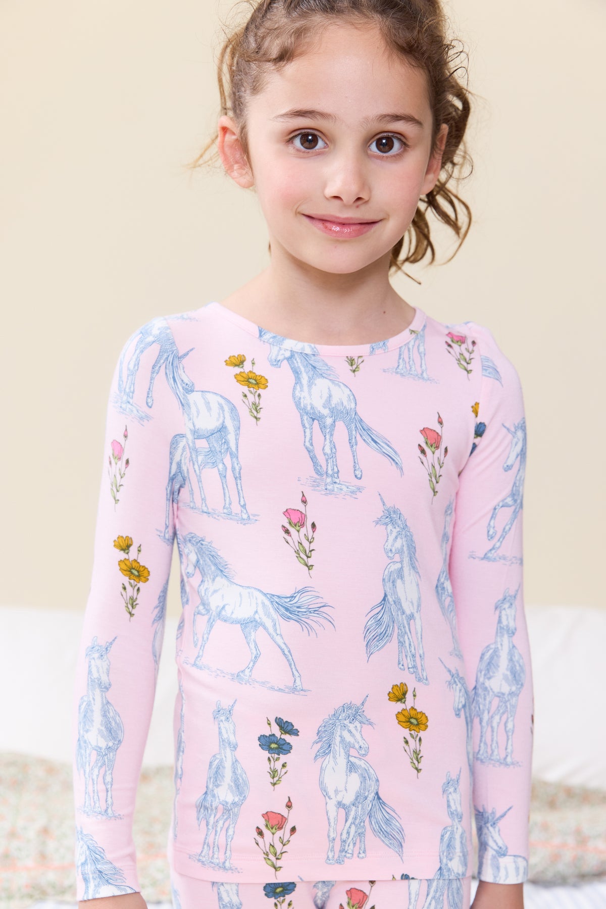 Unicorn Fields Bamboo PJ Set