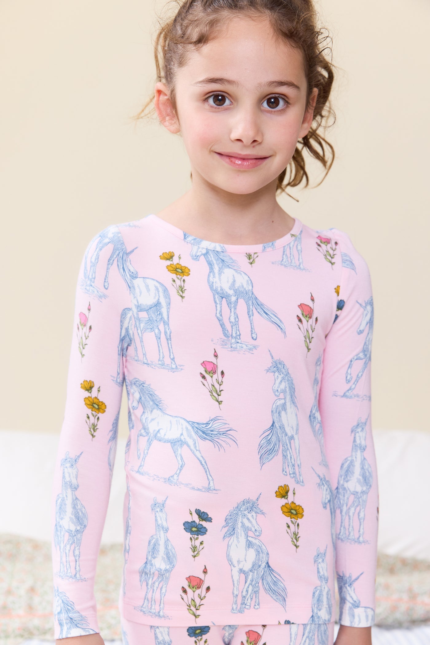 Unicorn Fields Bamboo PJ Set