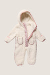 Baby Girls Cream Pramsuit