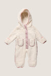 Baby Girls Cream Pramsuit