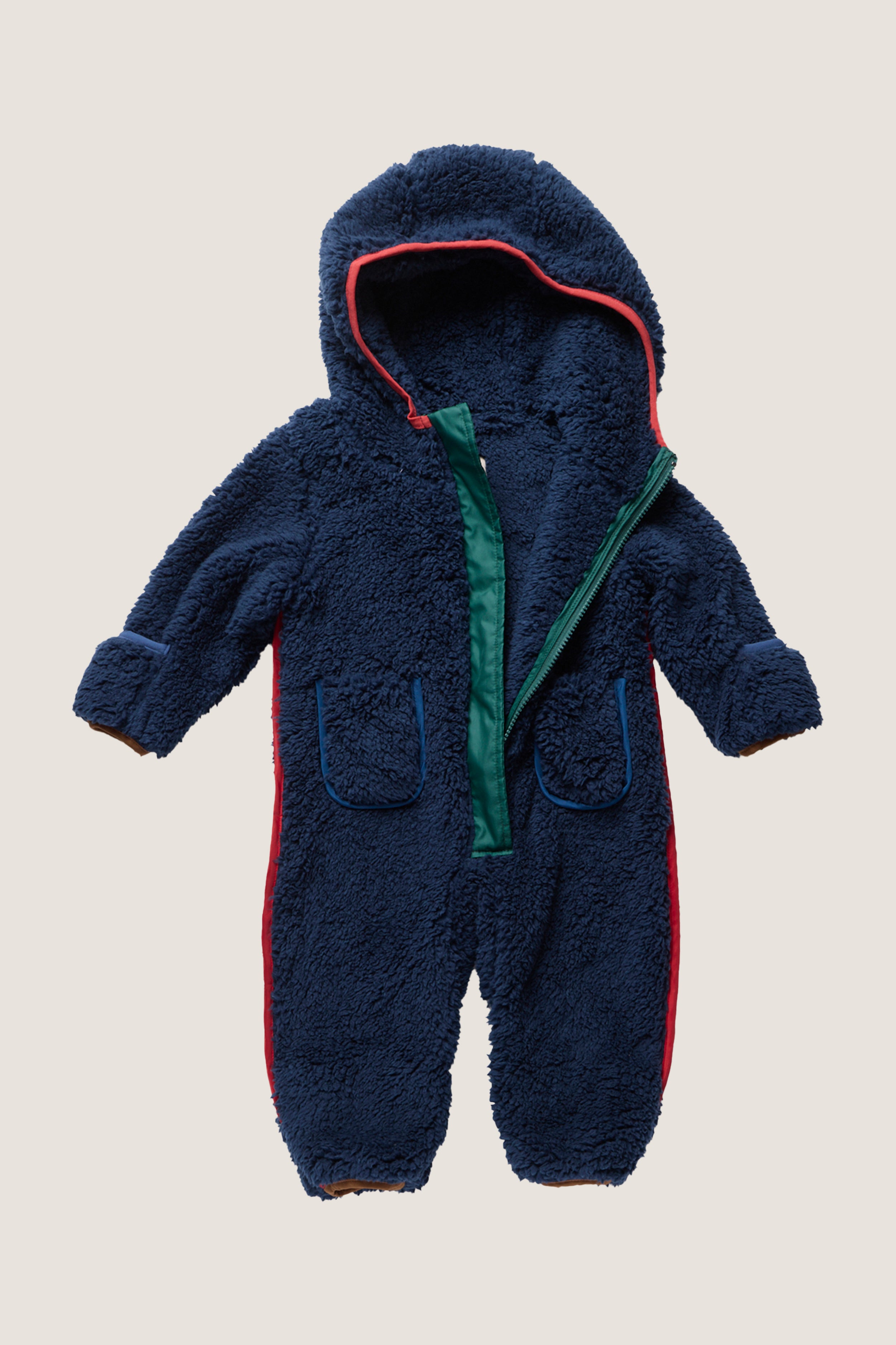 Baby Boy Navy Pramsuit
