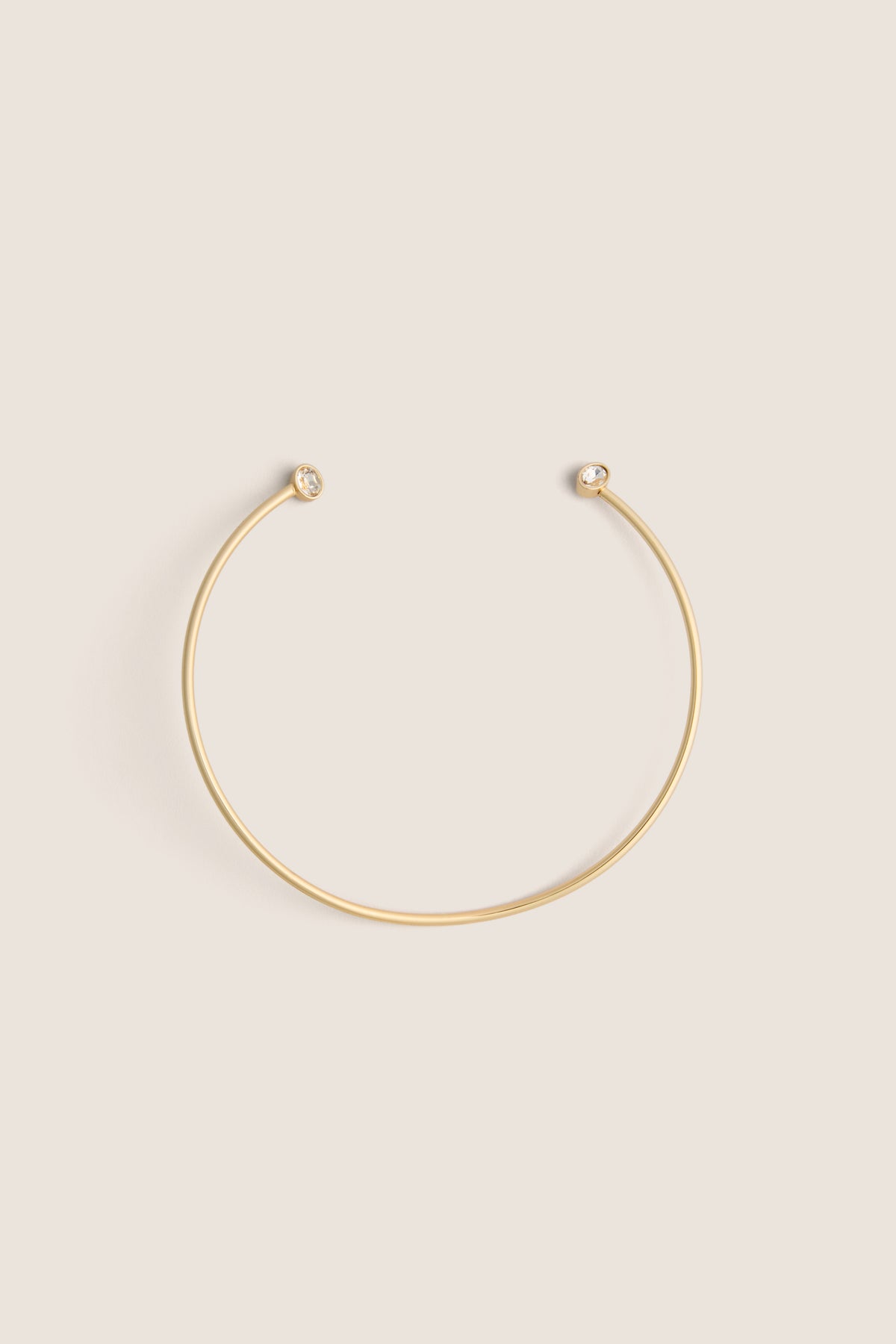 Crystal Akira Open Collar Necklace