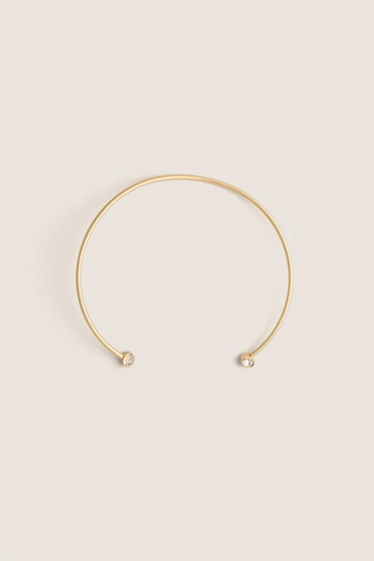 Crystal Akira Open Collar Necklace