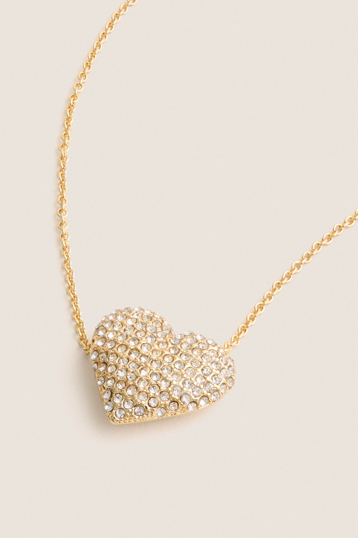 Crystal Heart Reign Necklace