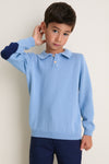 Dusty Blue Brio Merino Jumper