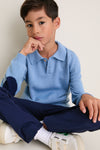 Dusty Blue Brio Merino Jumper