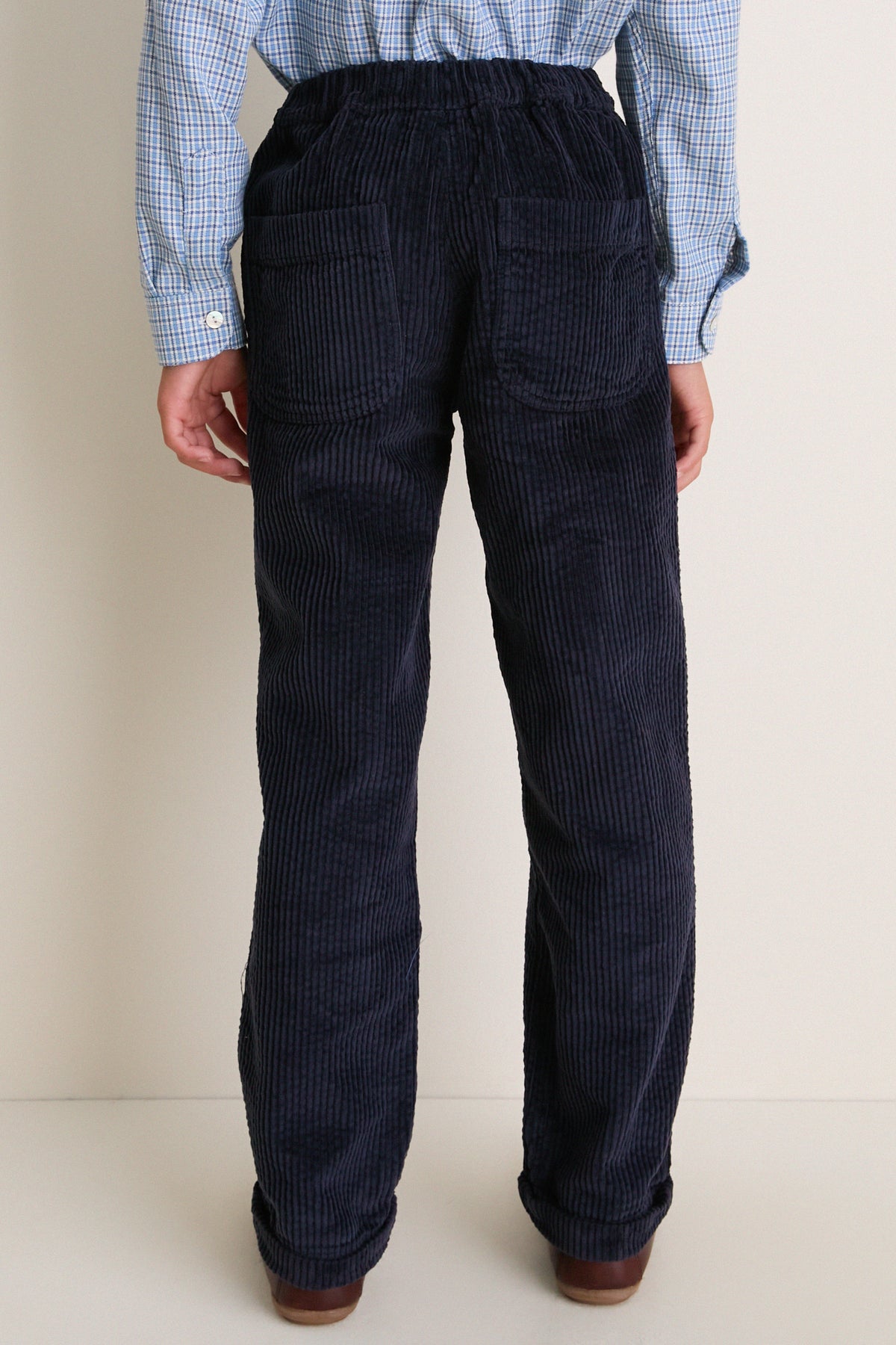 Navy Benito Corduroy Trousers