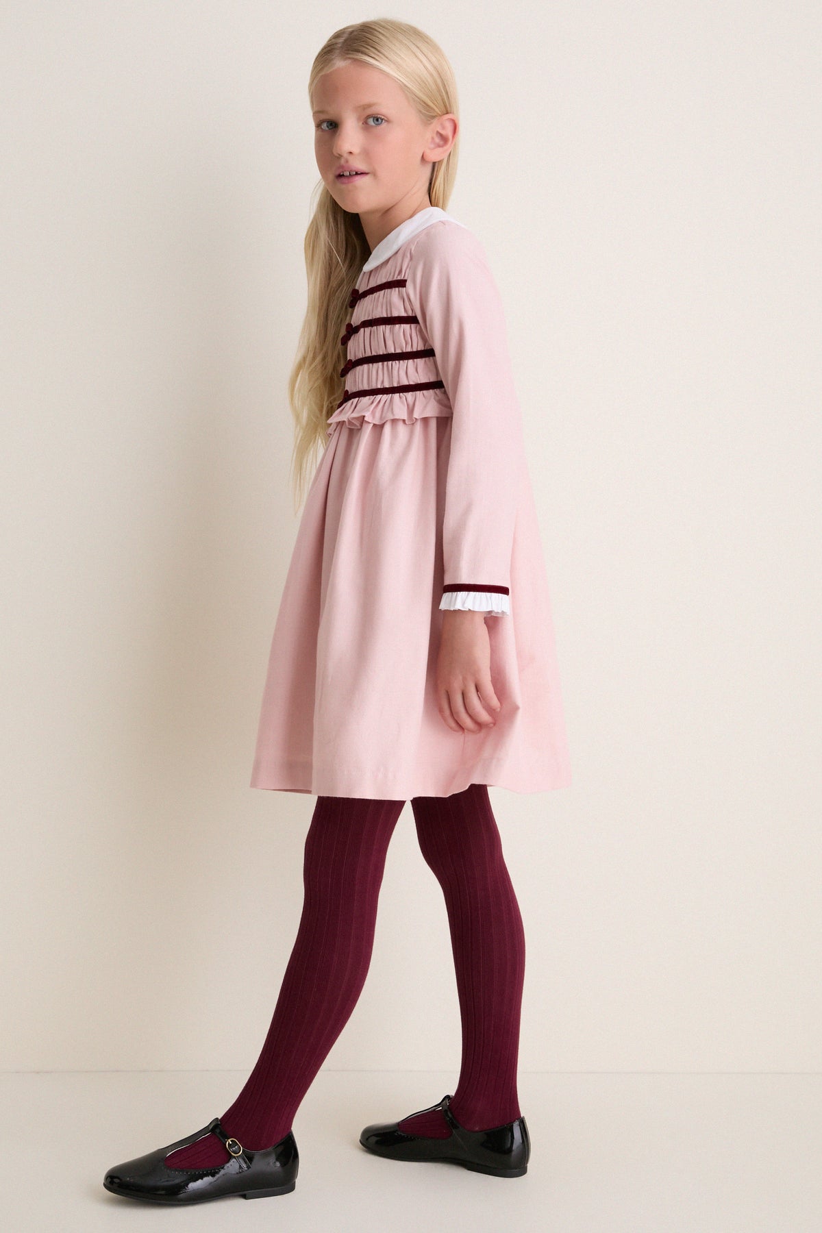 Pink Garcia Smocked Dress