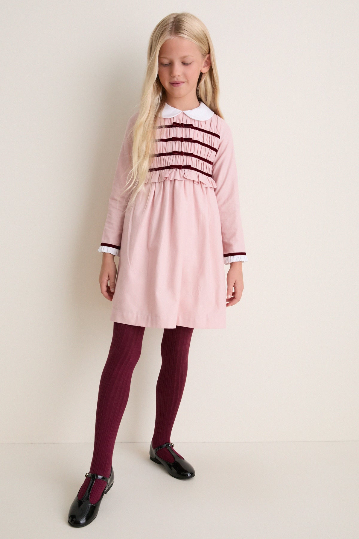 Pink Garcia Smocked Dress
